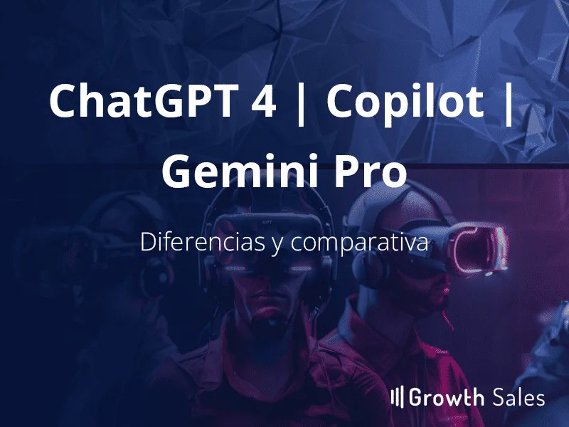 ChatGPT 4,Copilot y Gemini Pro